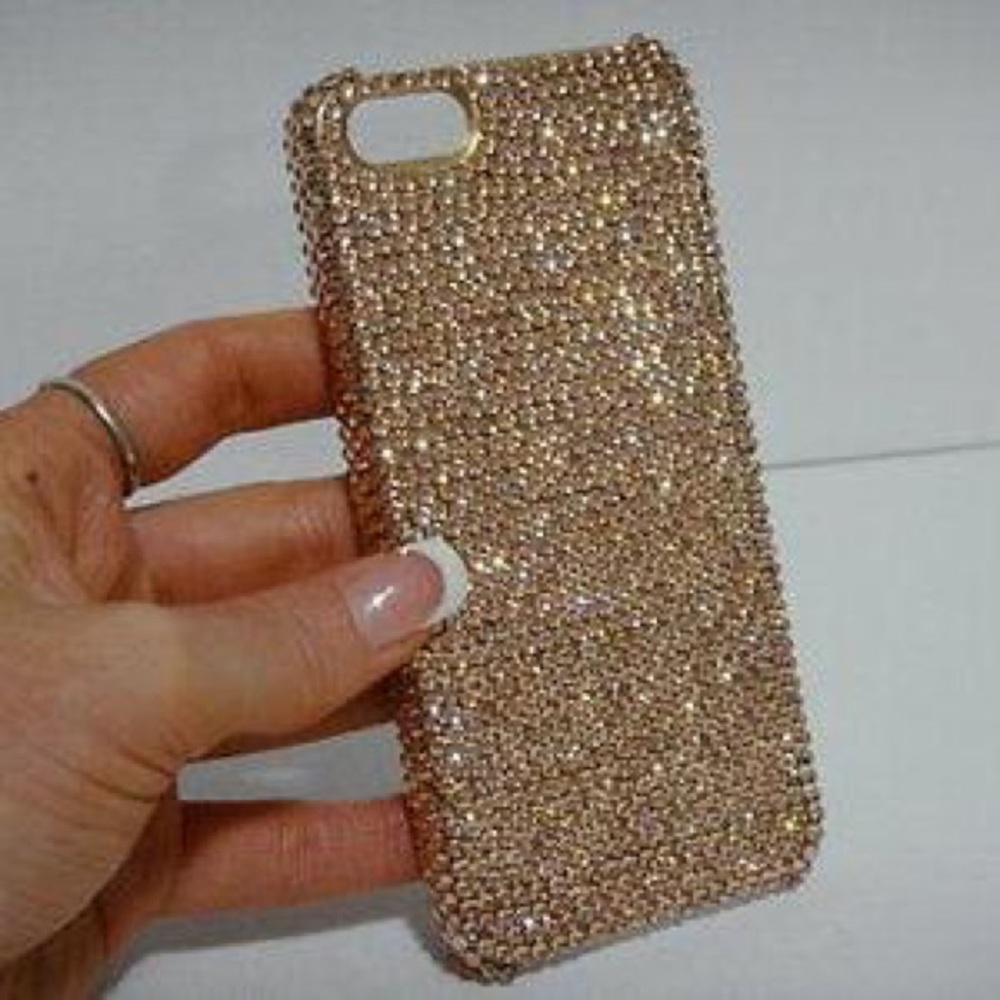iPhone 6 Crystal Bling Phone Case Gold ! Friday’s!
